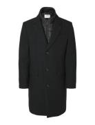 Selected Homme Slhnew Joseph Coat Noos Svart