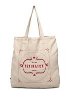 Lenox Organic Cotton Canvas Shopper Shopper Väska Cream Lexington Clot...