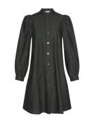 Mschelena Shirt Dress Kort Klänning Black MSCH Copenhagen