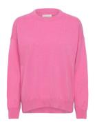 GANT Superfine Lambswool C-Neck Rosa