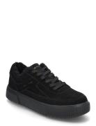 Suede Vulc Winter Sneaker Lo Låga Sneakers Black Tommy Hilfiger