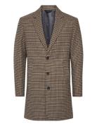 Jack & J S Jjeharrison Wool Coat Sn Brun