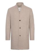 Wool Coat Yllerock Rock Beige Tom Tailor