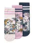 Nmfjojo Mlp 3P Sock Cplg Sockor Strumpor Pink Name It