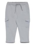 Mango Cotton Jogger Cargo Trousers Grå