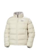 W Yu 23 Reversible Puffer Fodrad Jacka Cream Helly Hansen