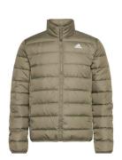 Essentials Light Down Jacket Fodrad Jacka Khaki Green Adidas Sportswea...