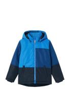 Nkmmax Jacket Blocks2 Noos Fodrad Jacka Blue Name It