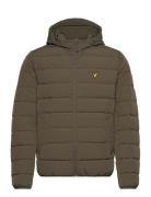 Lightweight Puffer Jacket Fodrad Jacka Khaki Green Lyle & Scott