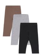 Lindex Leggings Brushed Inside 3 P Svart