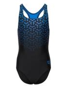 Arena G Kikko V Swimsuit Swim Pro Back Black-Blue China Svart