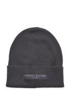 Tommy Hilfiger Th Foundation Cotton Beanie Grå