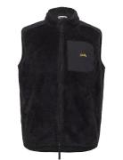 Fleece Vest Tops Sweat-shirts & Hoodies Fleeces & Midlayers Black Stan...