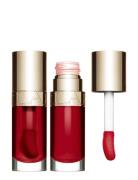 Lip Comfort Oil 03 Cherry Läppglans Smink Red Clarins