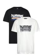 Hummel Hmltukas T-Shirt S/S 2-Pack Svart