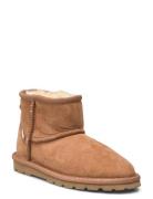 Rkbrisbane Shearling Boots Vinterstövlar Pull On Brown Rosemunde Kids