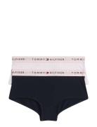 2 Pk Hipster Print Night & Underwear Underwear Panties Black Tommy Hil...