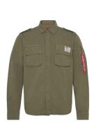 Alpha Industries Urban Military Shirt Khaki Green