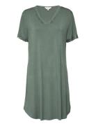 Bamboo Short Sleeve Nightdress With Nattlinne Green Lady Avenue