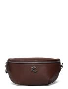 Lauren Ralph Lauren Leather Marcy Belt Bag Brun