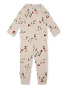 Melvin Homewear Set Pyjamas Set Beige That's Mine