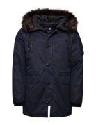 Sdx Parka Parka Jacka Navy Superdry