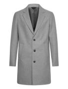 Jjeharrison Wool Coat Sn Yllerock Rock Grey Jack & J S