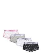 Pieces Pclogo Lady Dots 4-Pack Svart