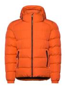 Hooded Sports Puffer Jacket Fodrad Jacka Orange Superdry