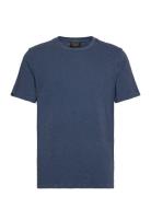 Superdry Crew Neck Slub Ss T-Shirt Marinblå