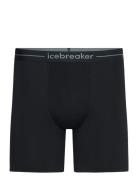 M Anatomica Long Boxers Boxerkalsonger Black Icebreaker