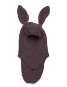 Huttelihut Balaclava Ears Wool Fleece Lila