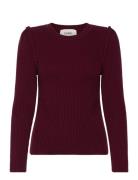 Ba&sh Jumper Pepping Burgundy