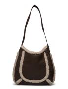 Day Faux Shearling Shoulder Shopper Väska Brown DAY ET