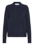 Lr-Felix Tops Knitwear Jumpers Navy Levete Room