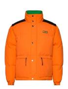 Cp Dakota Recycle Full Zip Jkt Yllerock Rock Orange Ciesse Piumini