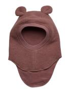 Huttelihut Balaclava Ears Wool Rosa