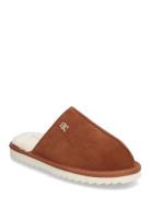 Th Elevated Comfort Home Slipper Slippers Tofflor Brown Tommy Hilfiger