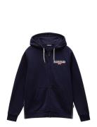 Napapijri Aylmer Winter Full-Zip Hoodie Marinblå