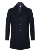 Bs Portmore Slim Fit Coat Yllerock Rock Navy Bruun & Stengade