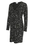 Mlsassy Ls Jrs Abk Dress Dresses Party Dresses Black Mamalicious