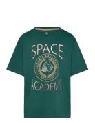 Tnmonte Os S_S Tee Tops T-shirts Short-sleeved Green The New