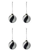 House Doctor Ornaments, Hdcoil, Black/White Svart