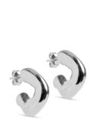 Enamel Copenhagen Gianna Hoops Silver