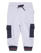 Geggamoja College Cargo Trousers Grey Mel Grå