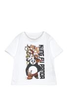 Name It Nmmjac Kungfupanda Nreg Ss Top Box Sky Vit