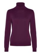 Tom Tailor Knit Basic Turtleneck Lila