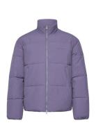 Edwin Puffer Jacket-Heron Lila