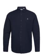 Original Penguin Ls Oxford Strtch No Marinblå