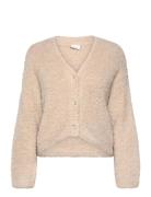 Dante6 Ambra Cropped Cardigan Beige